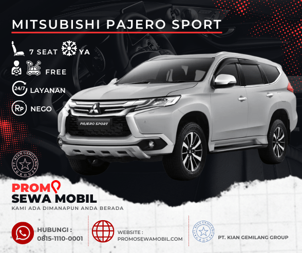 Mobil Rental Promo Sewa mitsubishi pajero sport